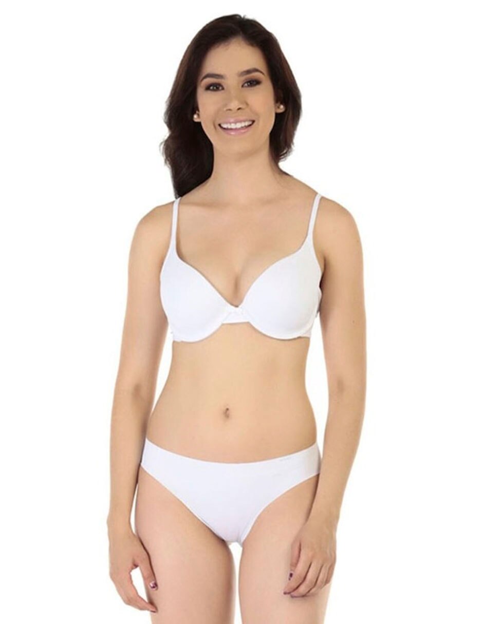 Brassiere demi con copa para mujer 5