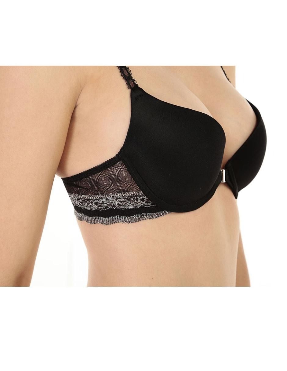 T-shirt bra con copa para mujer 2