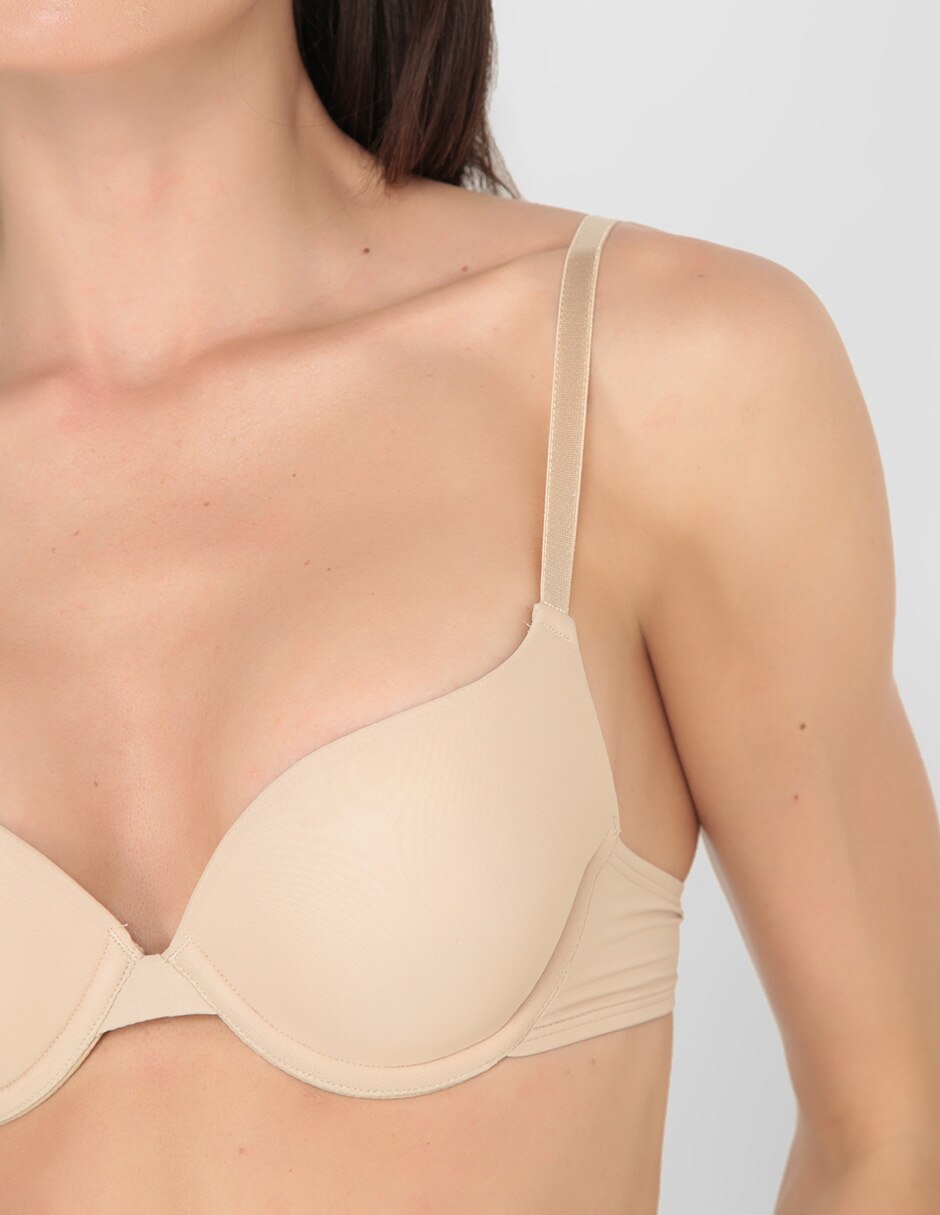 Brassiere demi con copa para mujer 2