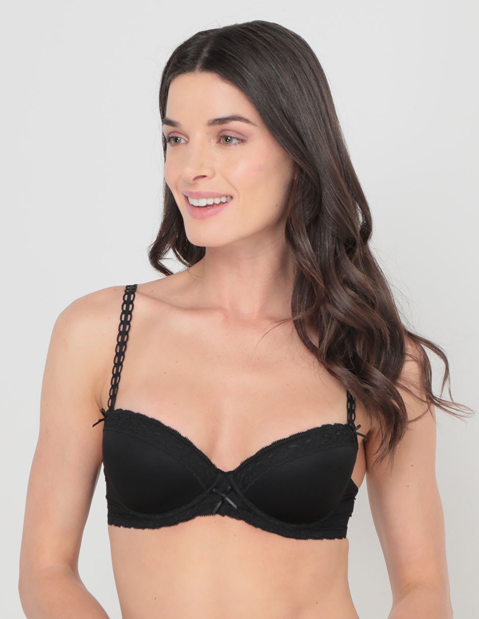 Brassiere demi con copa para mujer Brassiere demi con copa para mujer