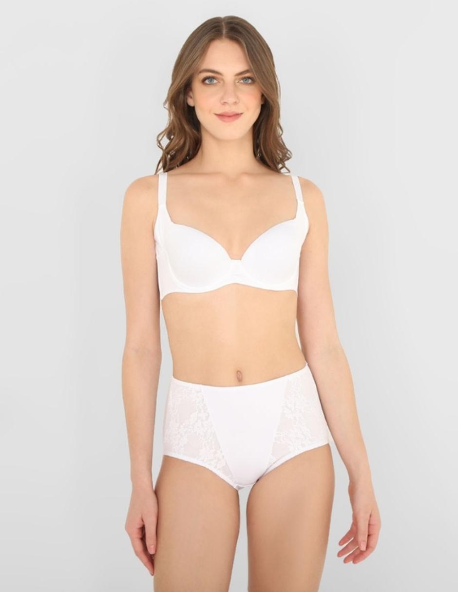 T-shirt bra con copa para mujer 4
