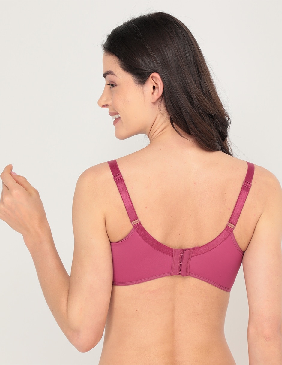 Brassiere demi con copa para mujer 3
