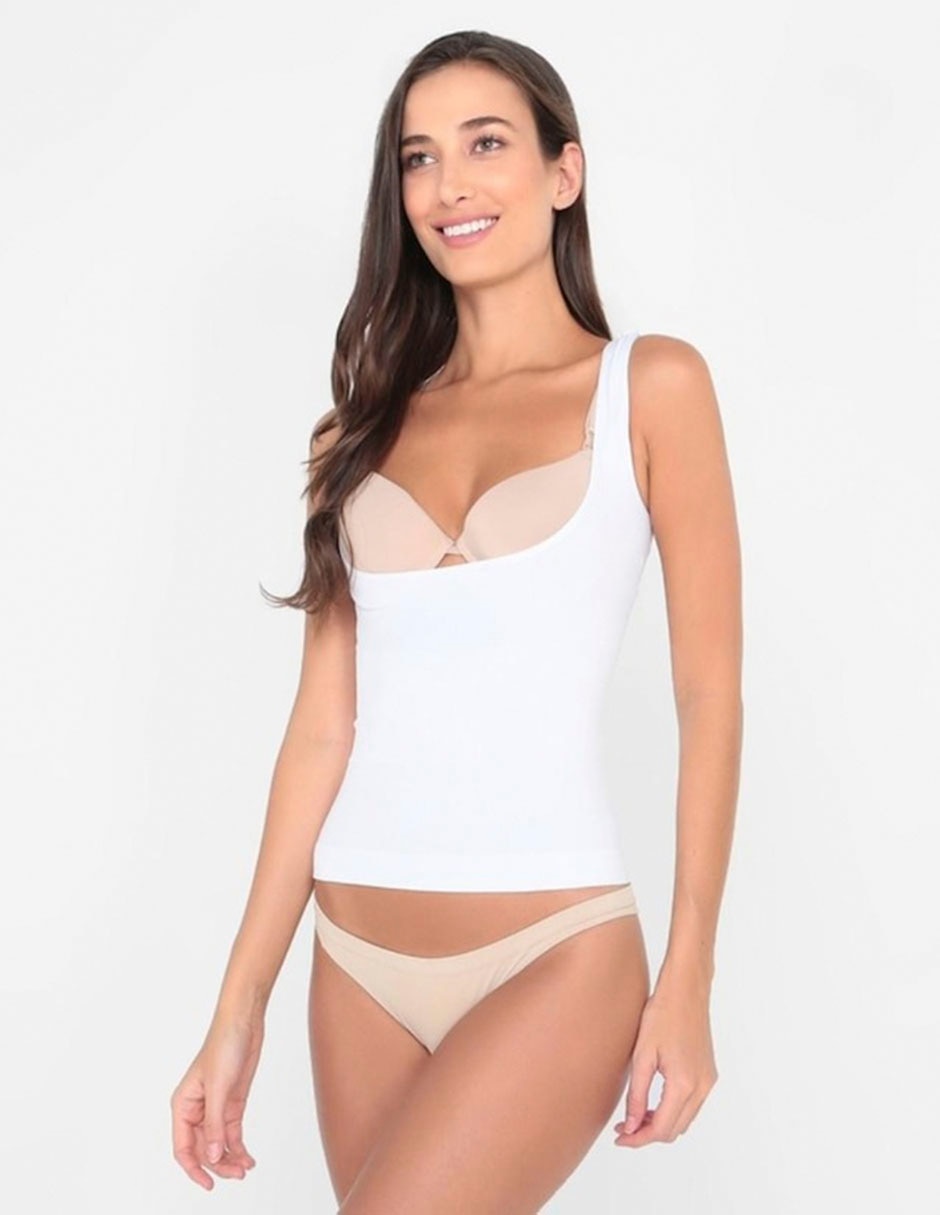 Camiseta tipo faja con compresión media para mujer Camiseta tipo faja con compresión media para mujer