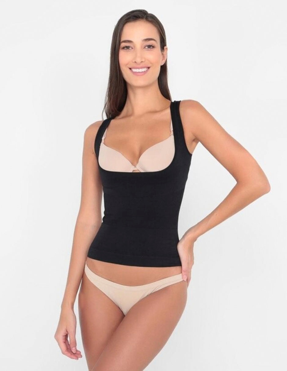 Camiseta tipo faja con compresión media para mujer Camiseta tipo faja con compresión media para mujer