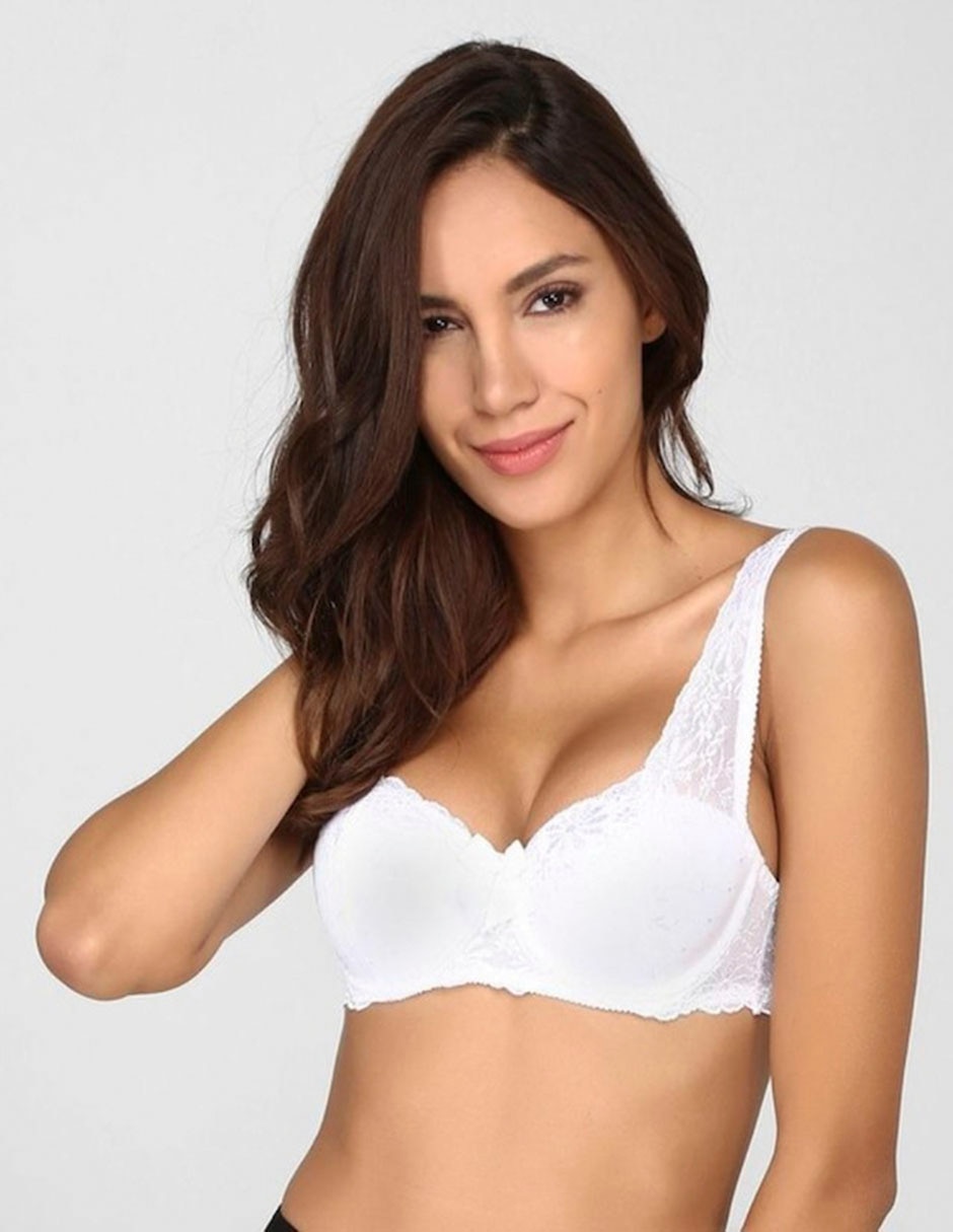 Brassiere plunge con copa para mujer