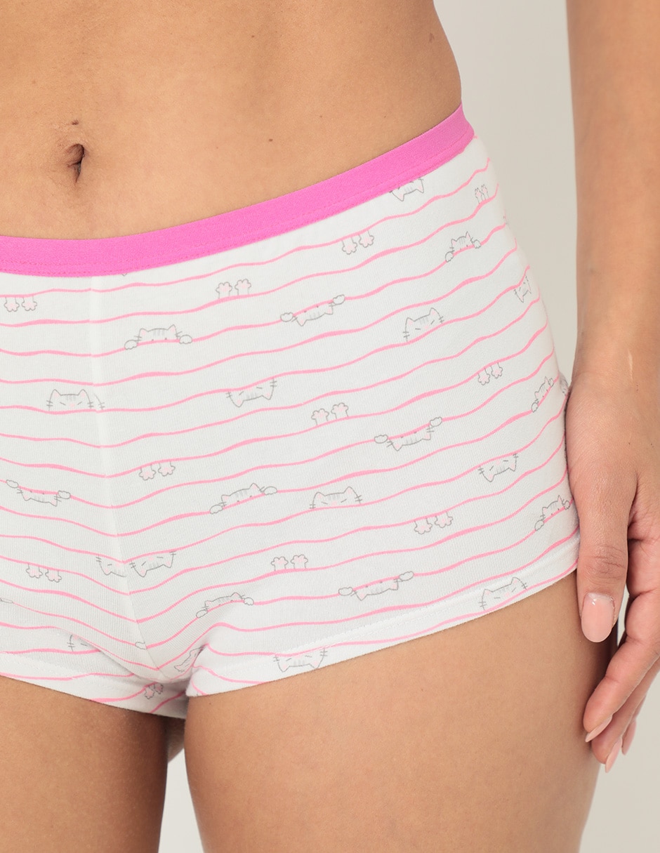 Bóxer de algodón para mujer