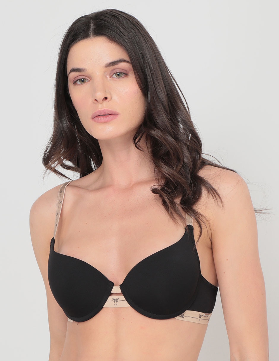 Brassiere demi con copa para mujer