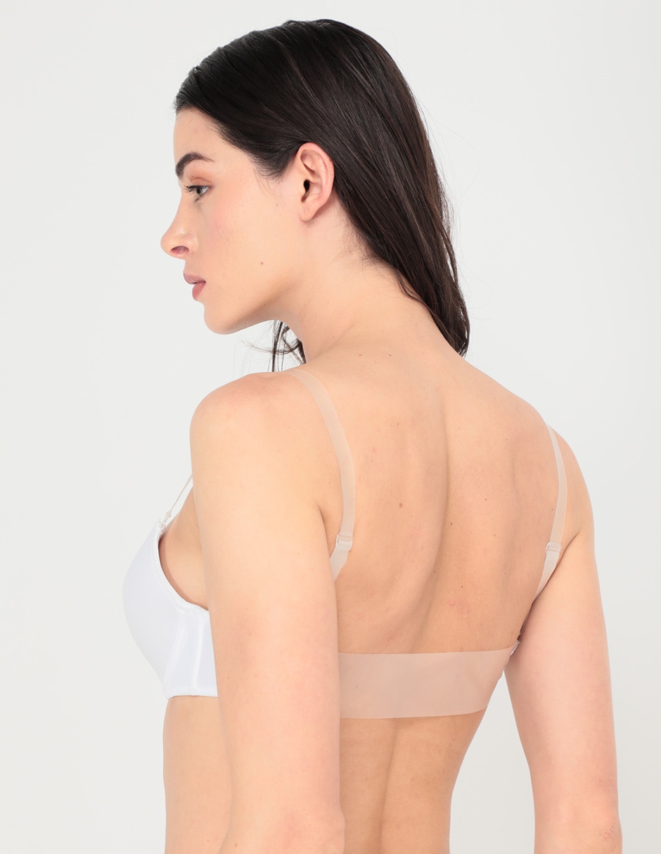 Brassiere demi copa preformada para mujer 3
