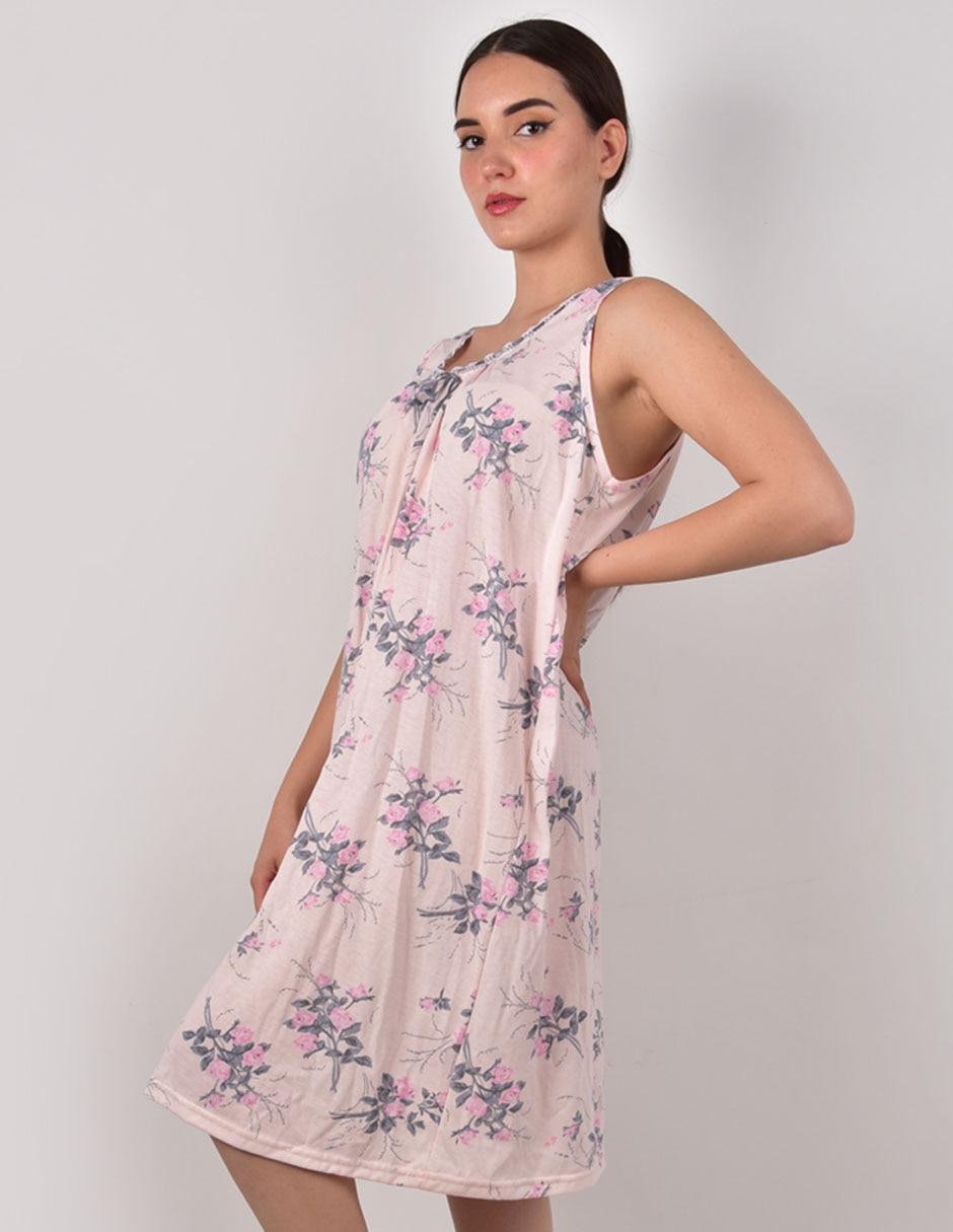 Camisón estampado floral