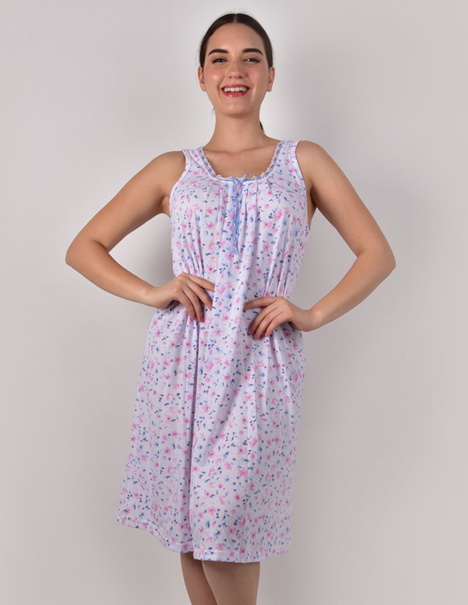 Camisón estampado floral