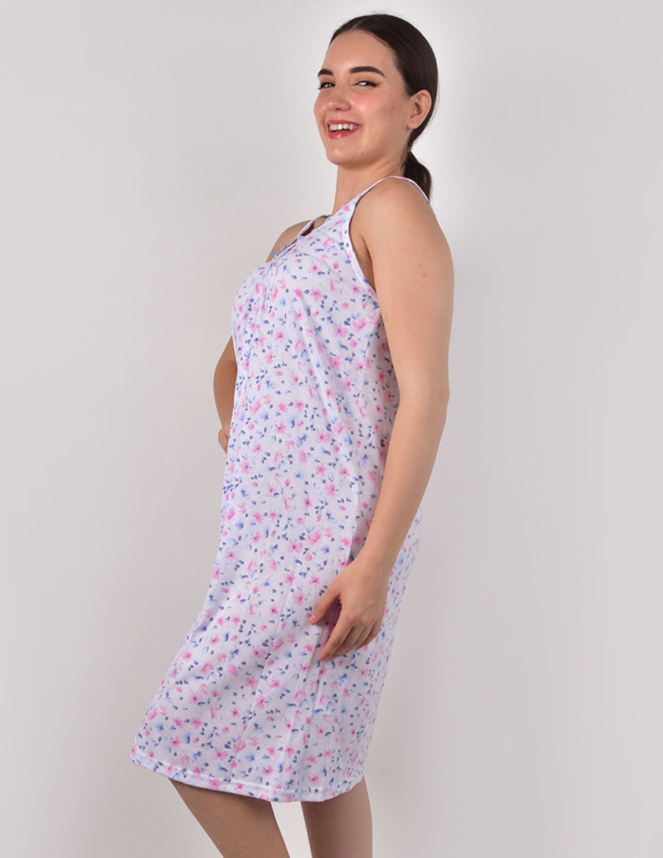 Camisón estampado floral