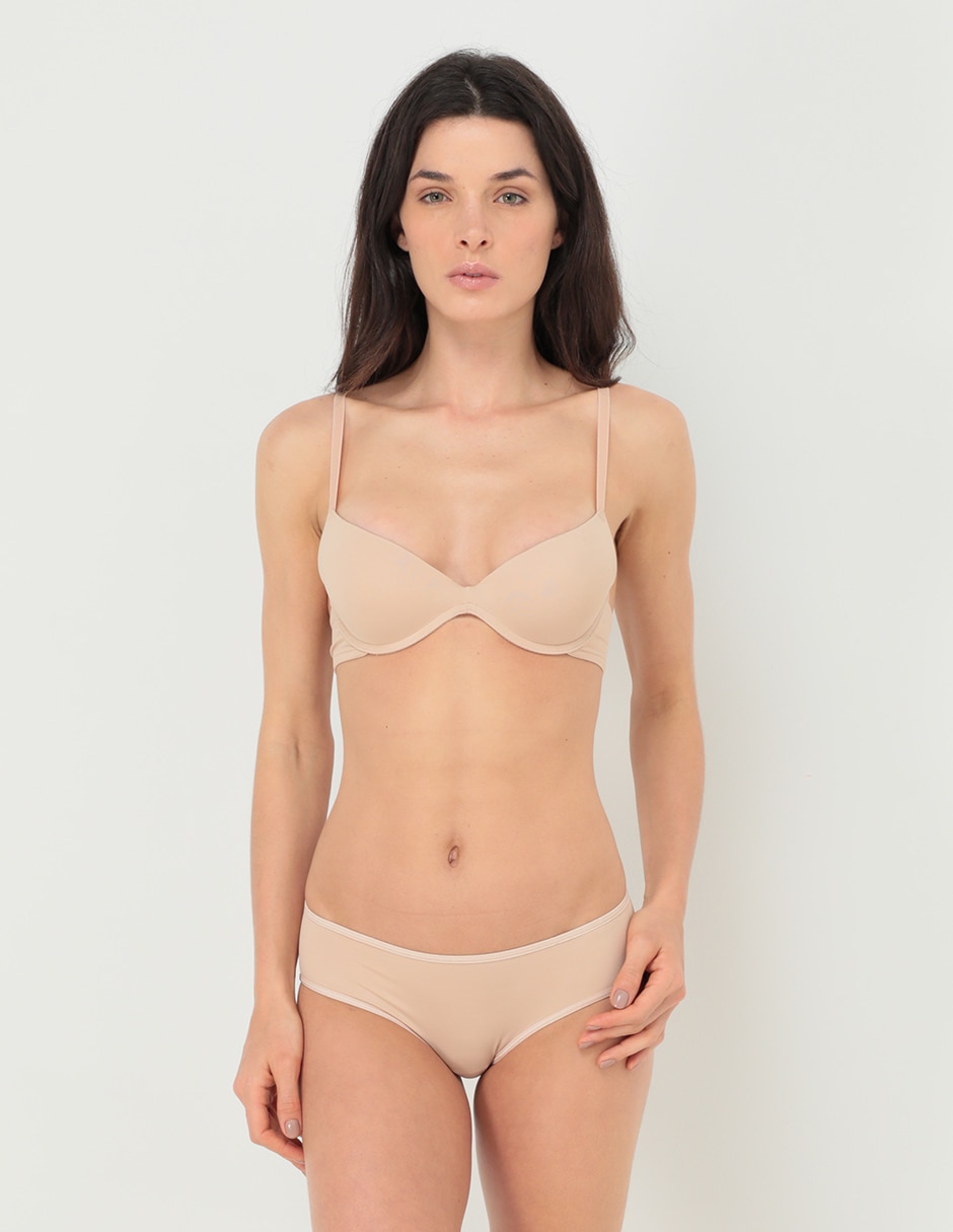 Brassiere demi con copa para mujer 5