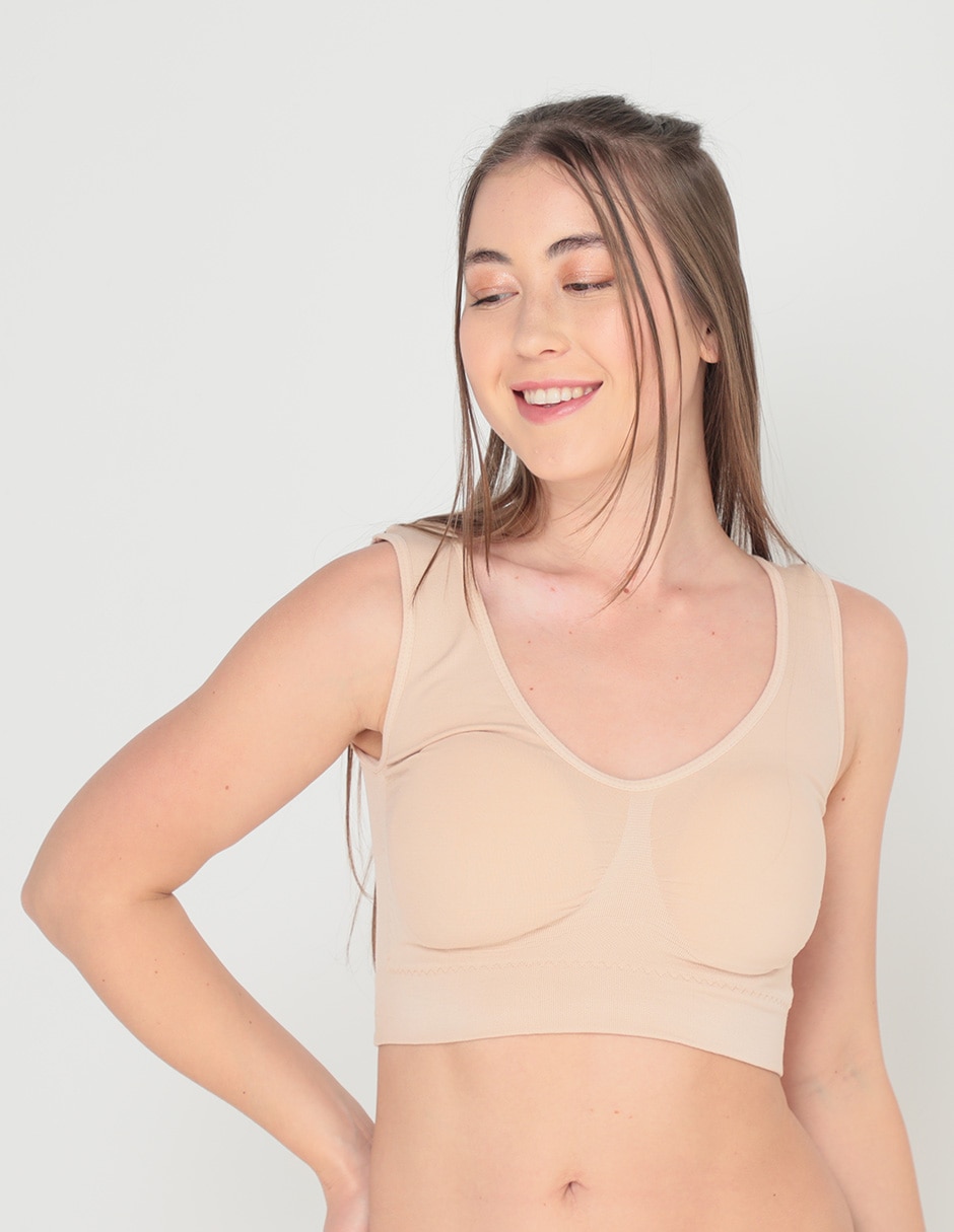 Brassiere corrector copa removible para mujer Brassiere corrector copa removible para mujer