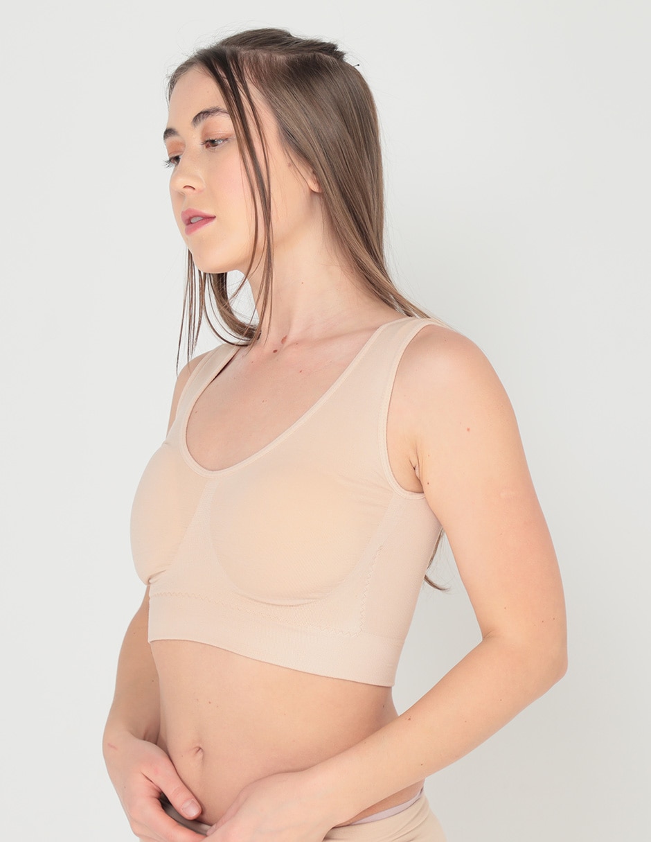 Brassiere corrector copa removible para mujer 2