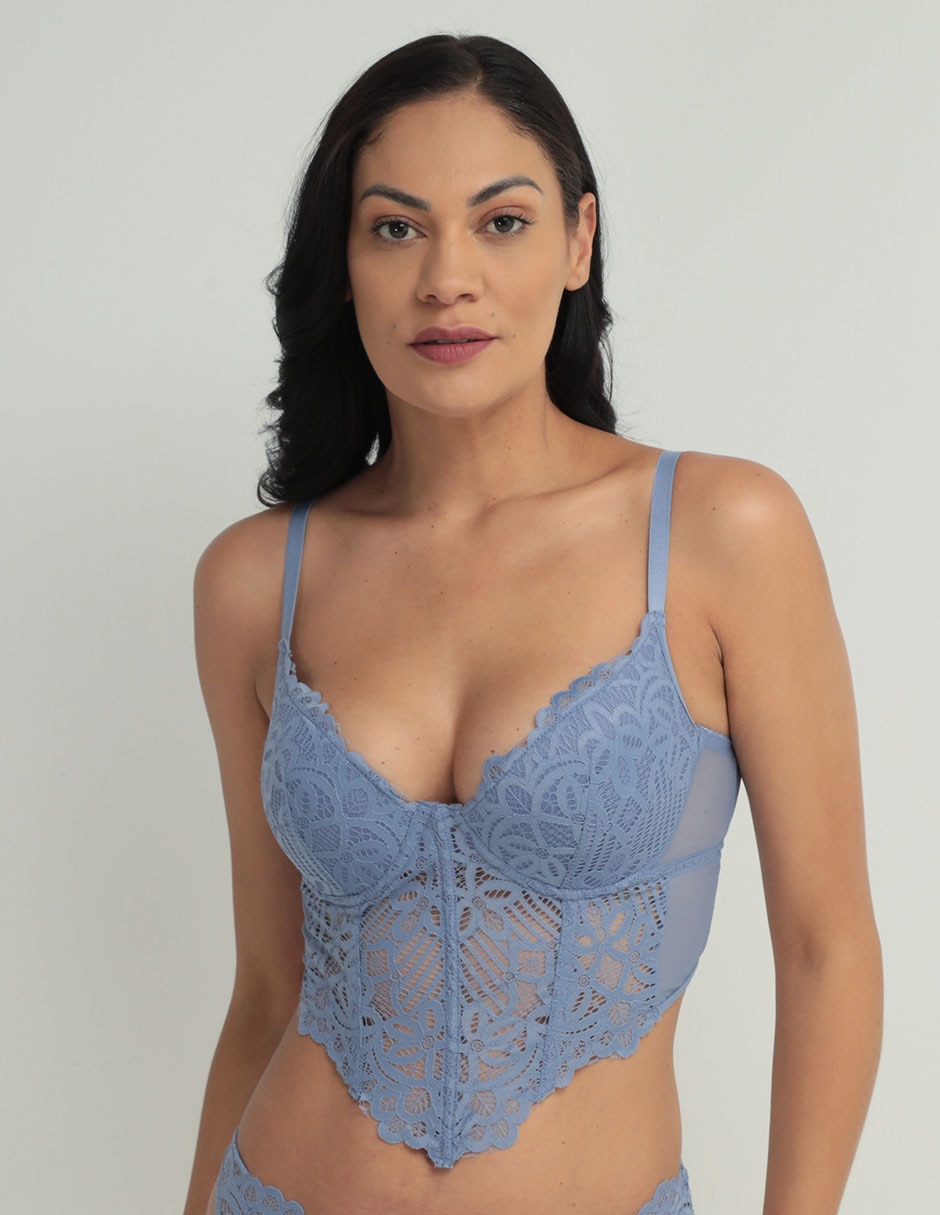 Corselette Weekend con copa para mujer