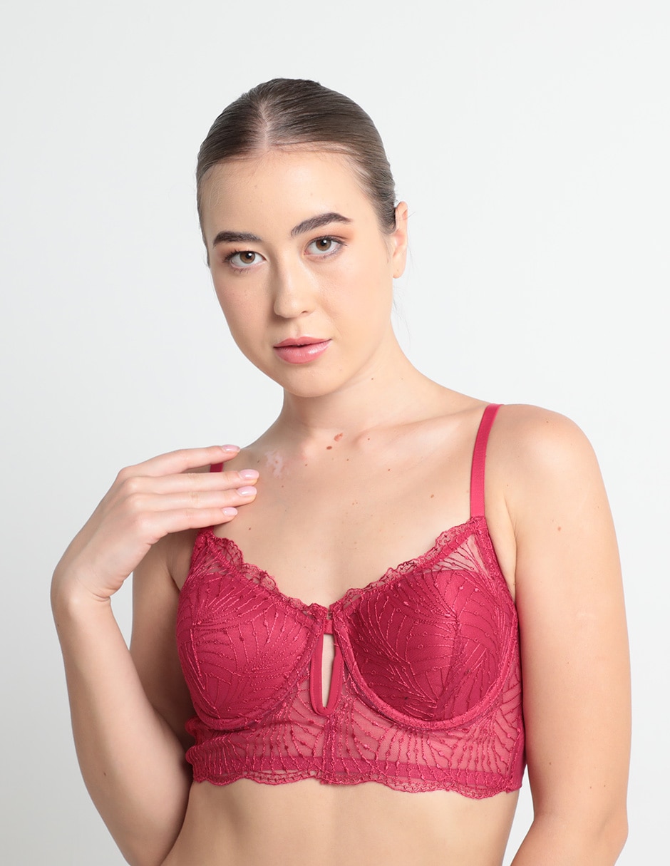 Brassiere demi con copa para mujer Brassiere demi con copa para mujer