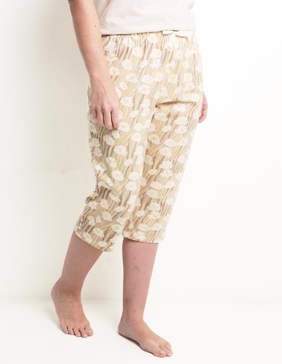 Pantalón capri regular para mujer 1