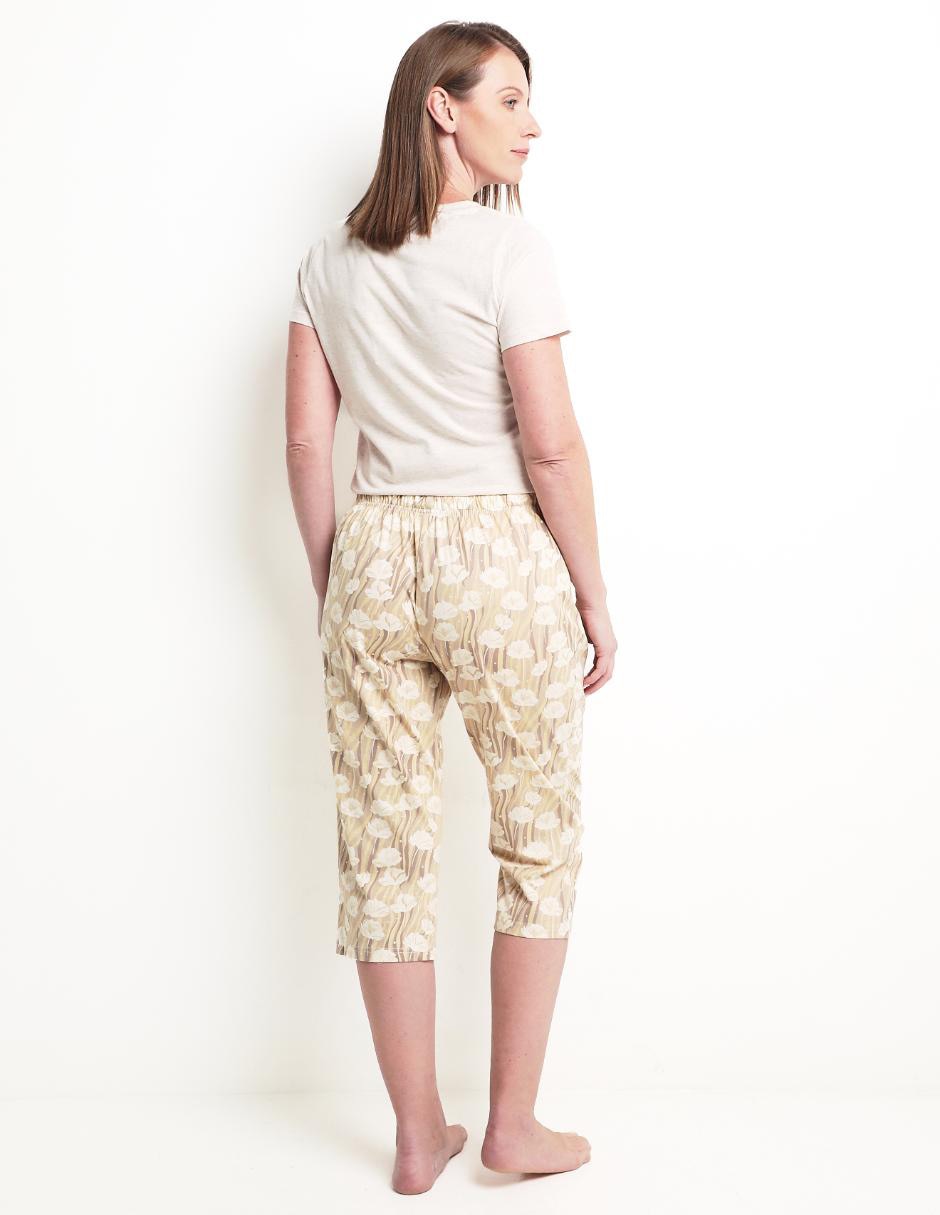 Pantalón capri regular para mujer 4