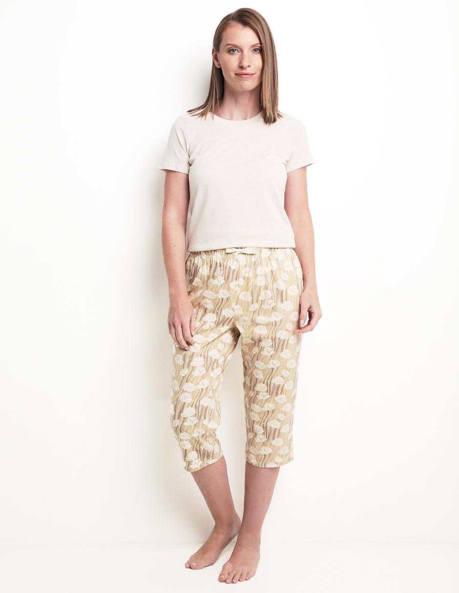 Pantalón capri regular para mujer 3