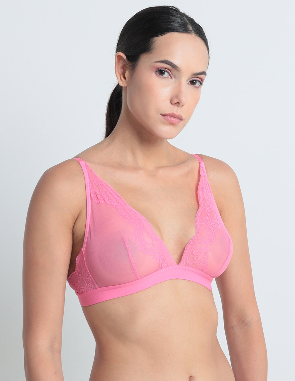 Brassiere demi para mujer 2