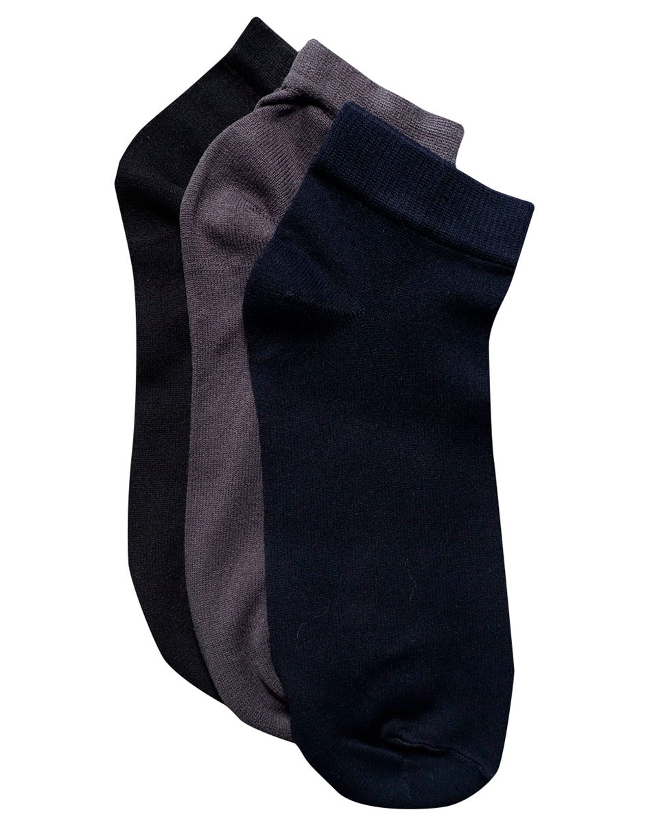 Calceta para mujer 3 pares Calceta para mujer 3 pares