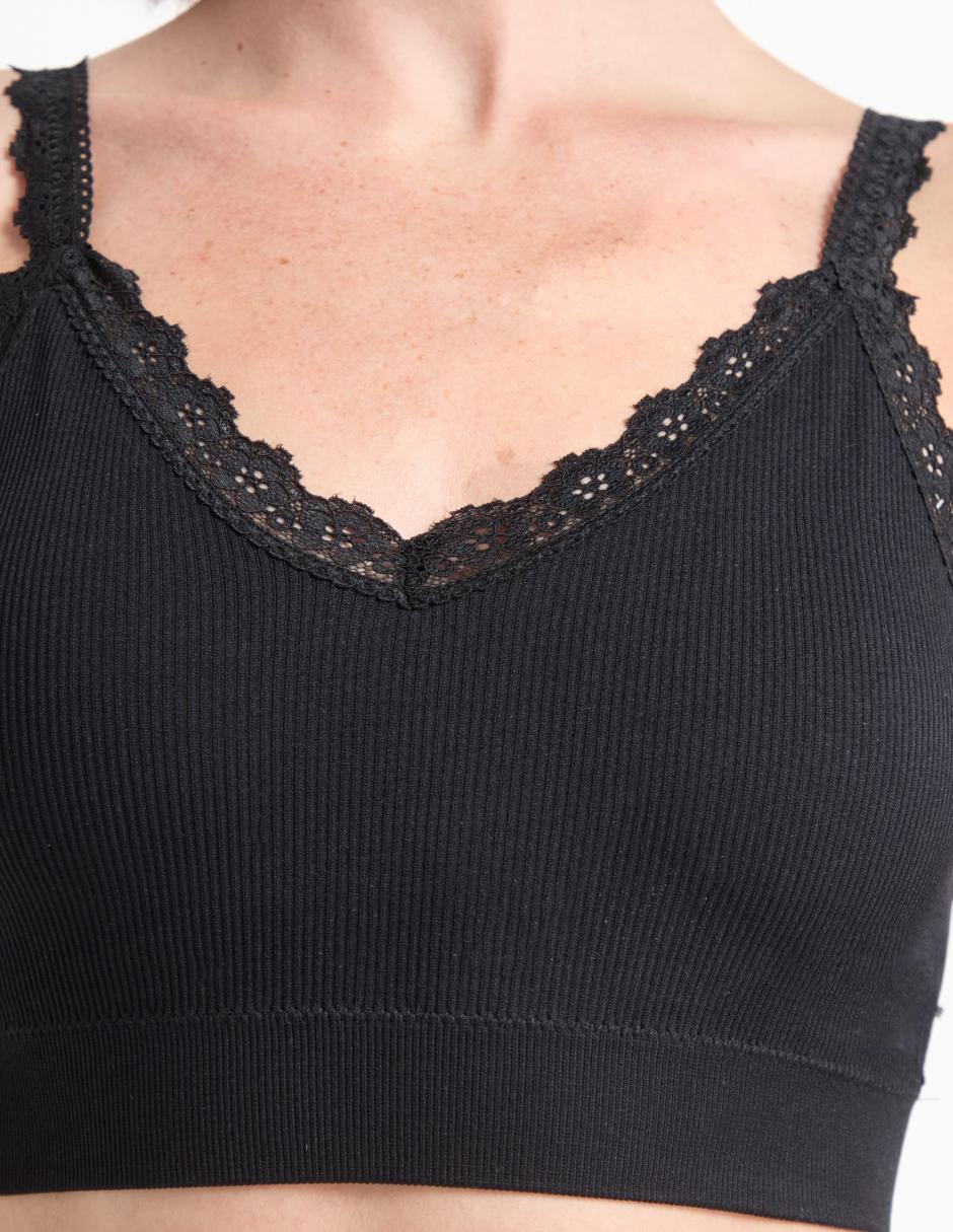 Bralette copa preformada para mujer