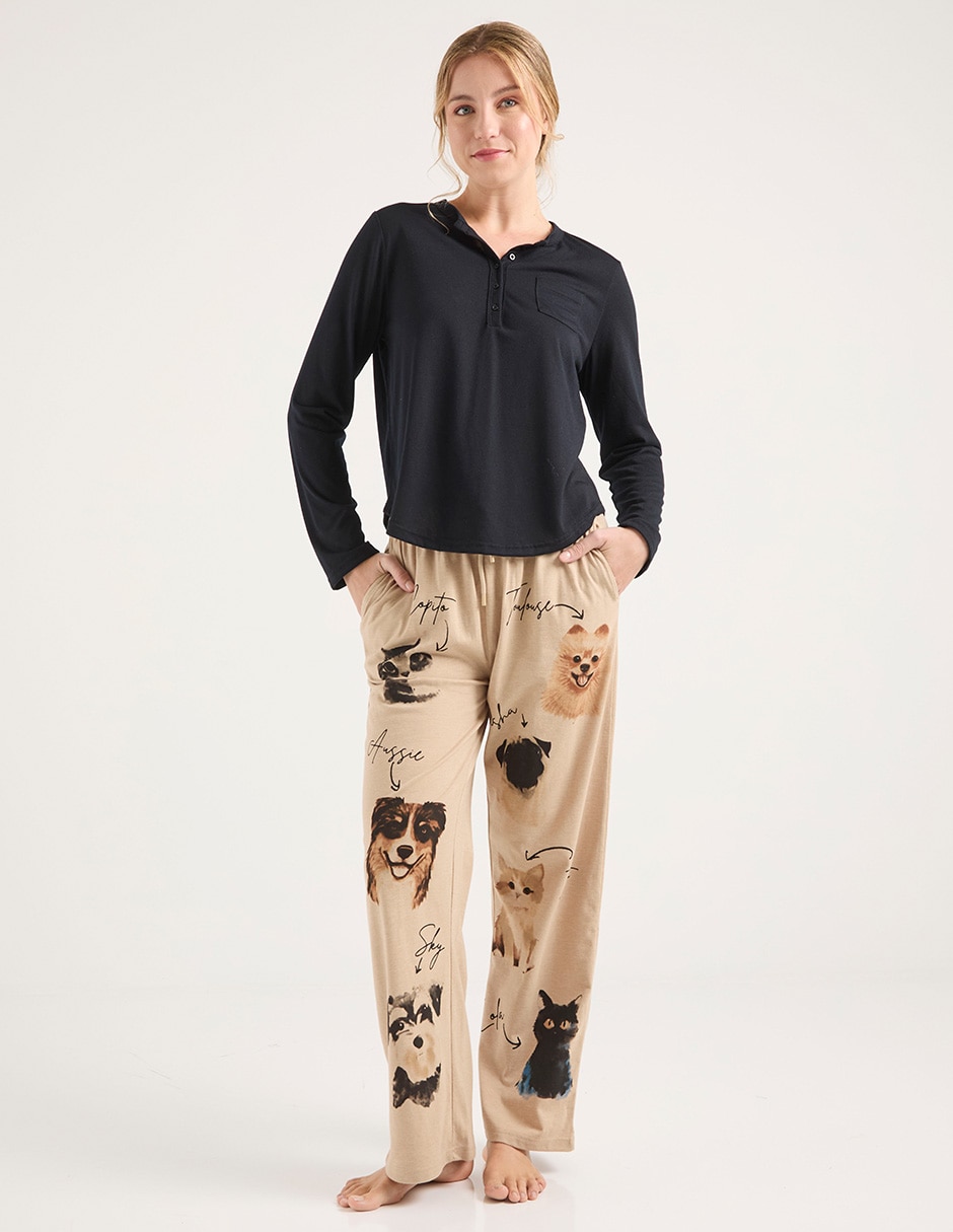 Conjunto pijama para mujer