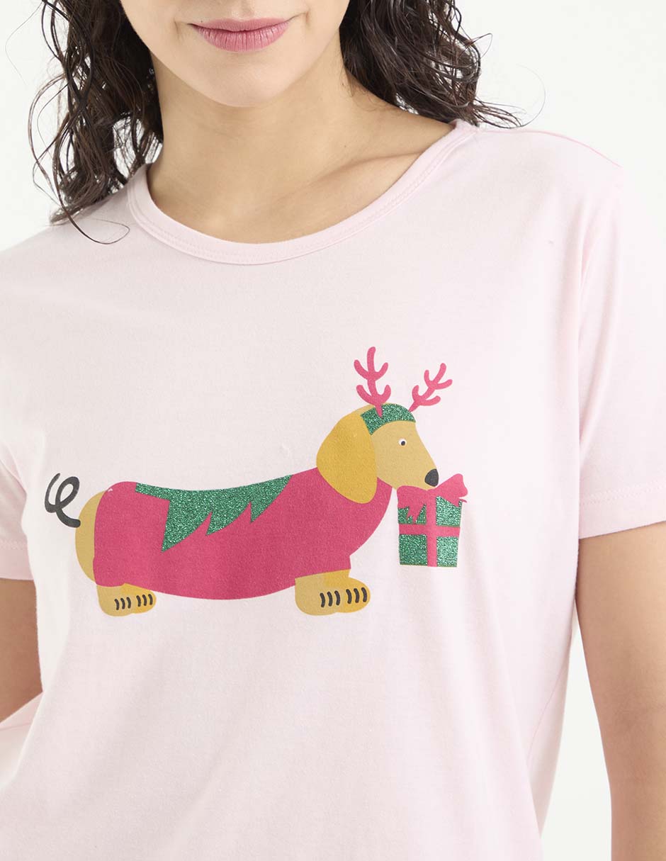 Conjunto pijama Navidad para mujer 5