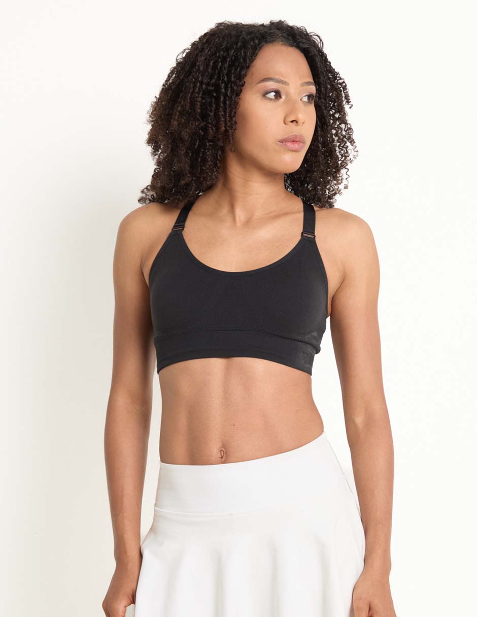 Brassiere deportivo copa preformada para mujer