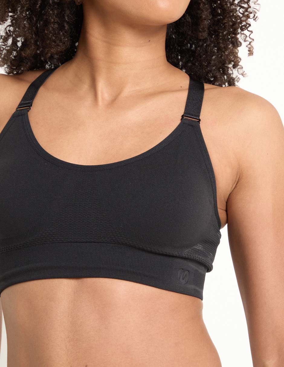 Brassiere deportivo copa preformada para mujer 4