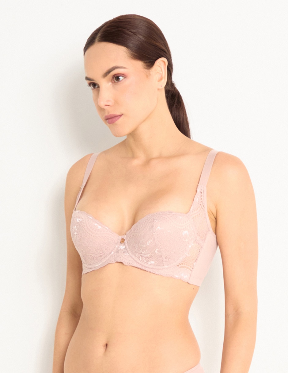Brassiere media copa para mujer 5