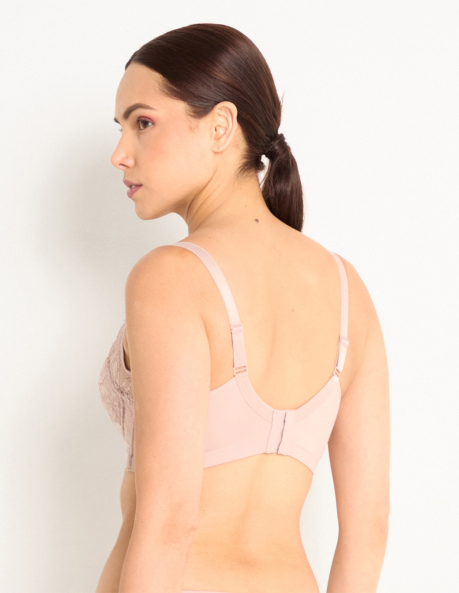 Brassiere media copa para mujer 4