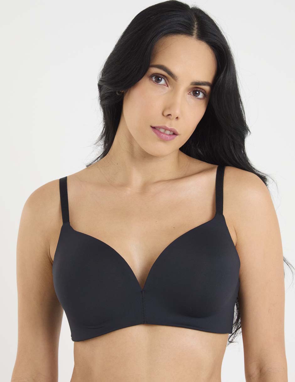 Brassiere demi con copa para mujer