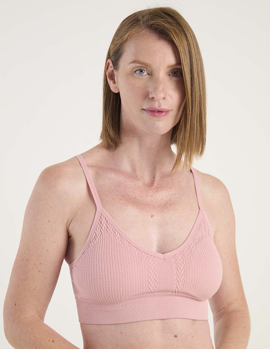Brassiere peto medio con copa para mujer