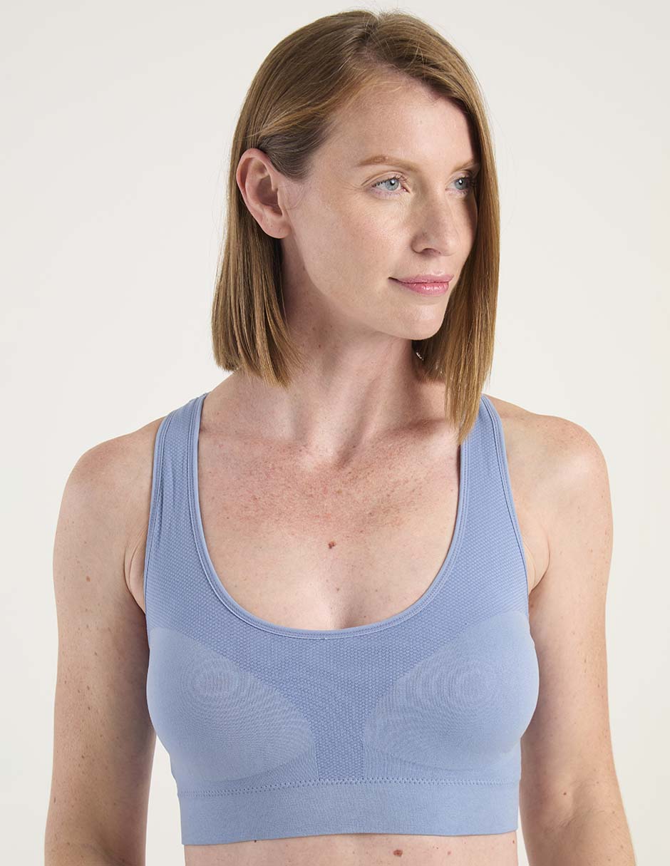 Brassiere deportivo con copa seamless para mujer Brassiere deportivo con copa seamless para mujer