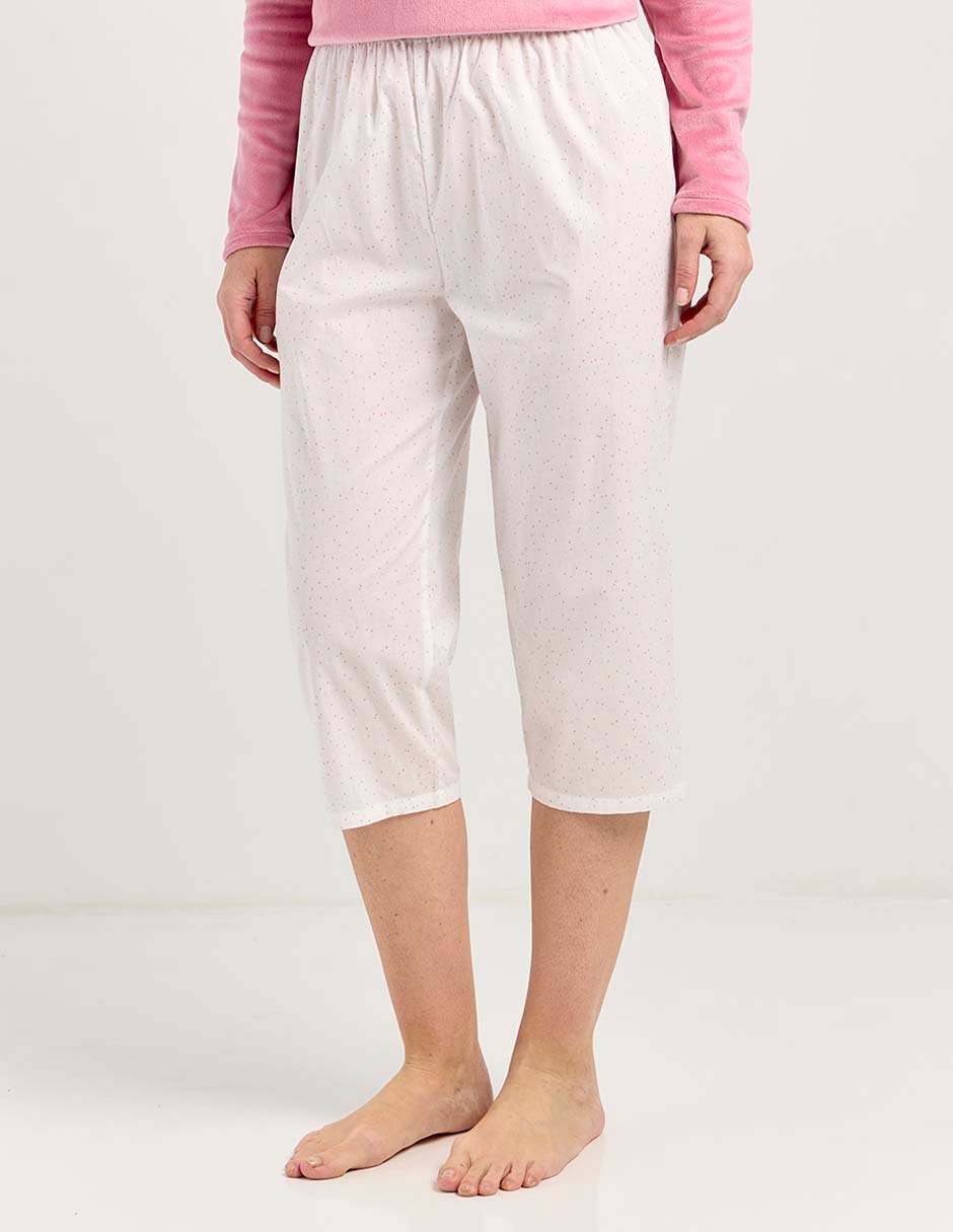 Pantalón capri regular para mujer Pantalón capri regular para mujer