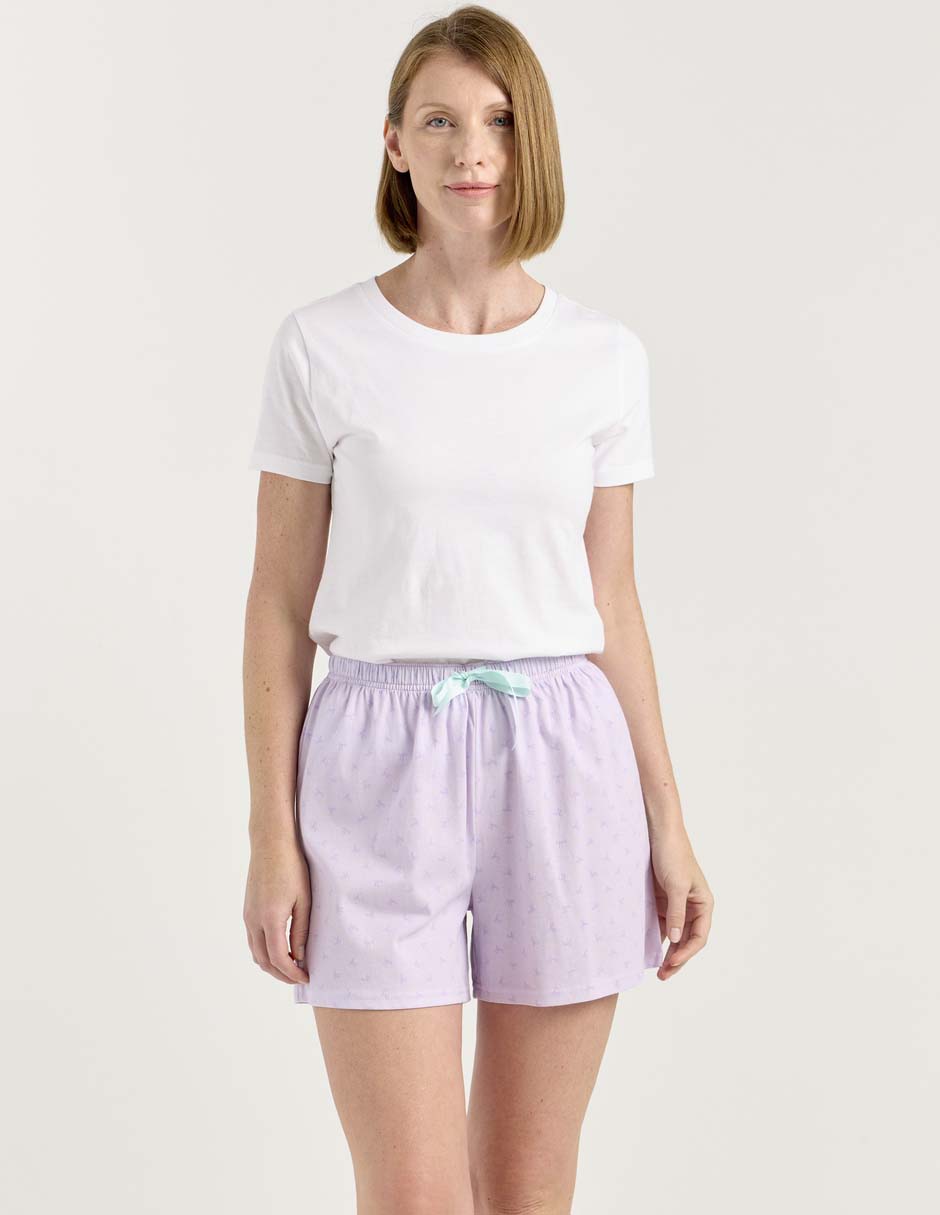 Short de algodón para mujer 1