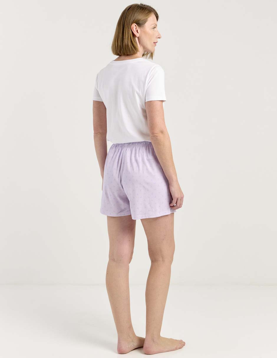 Short Weekend de algodón para mujer