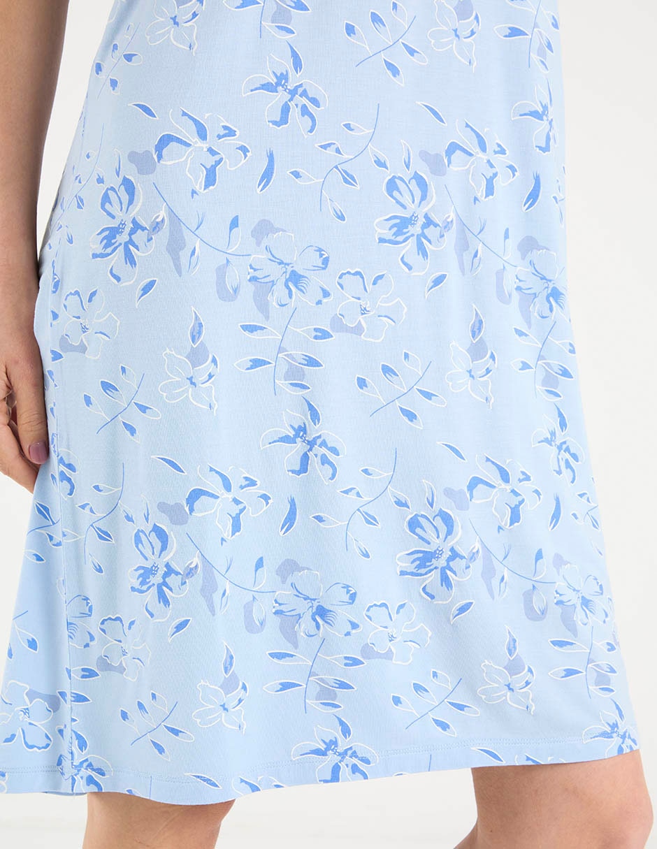 Camisón estampado floral