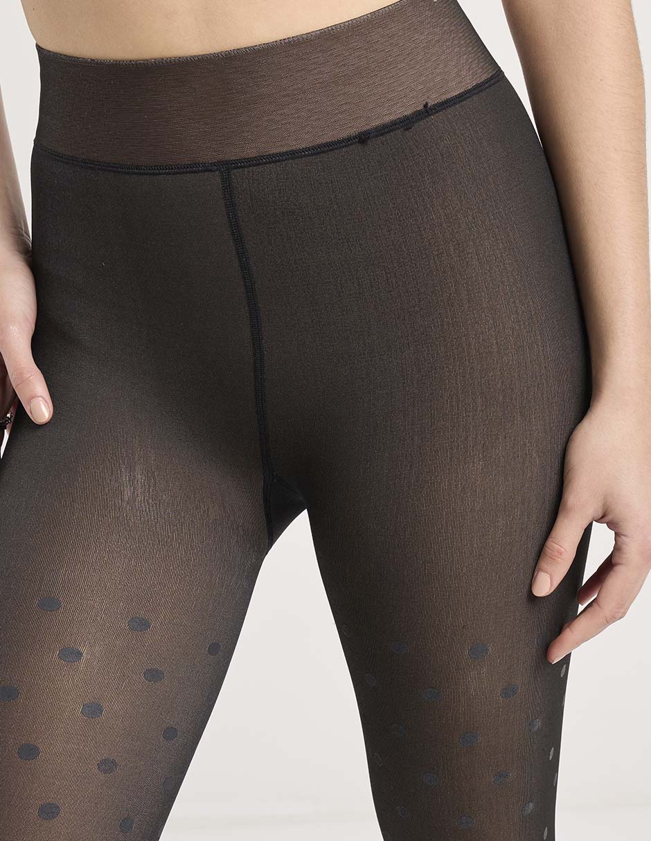 Pantimedia estampado lunares 3