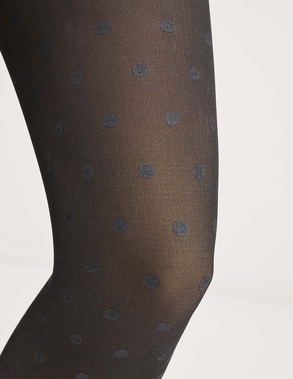 Pantimedia estampado lunares 2