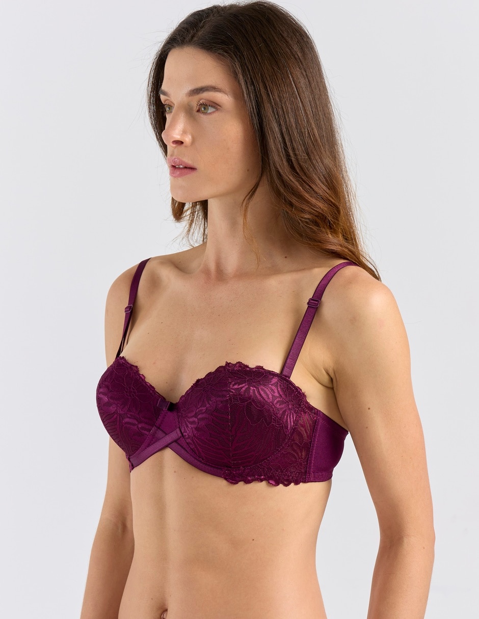 Brassiere escote profundo copa preformada 3