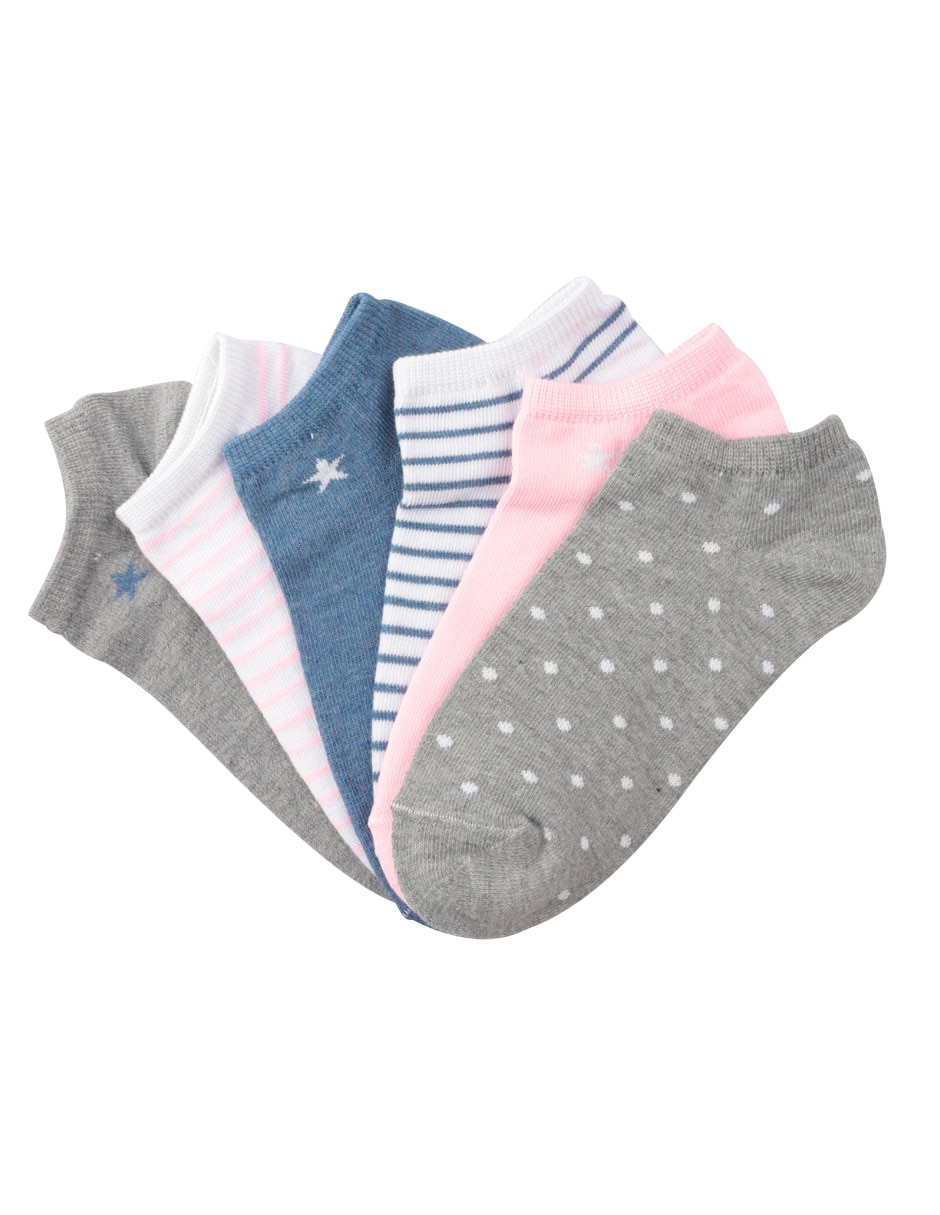 Tín de algodón para mujer 6 pares