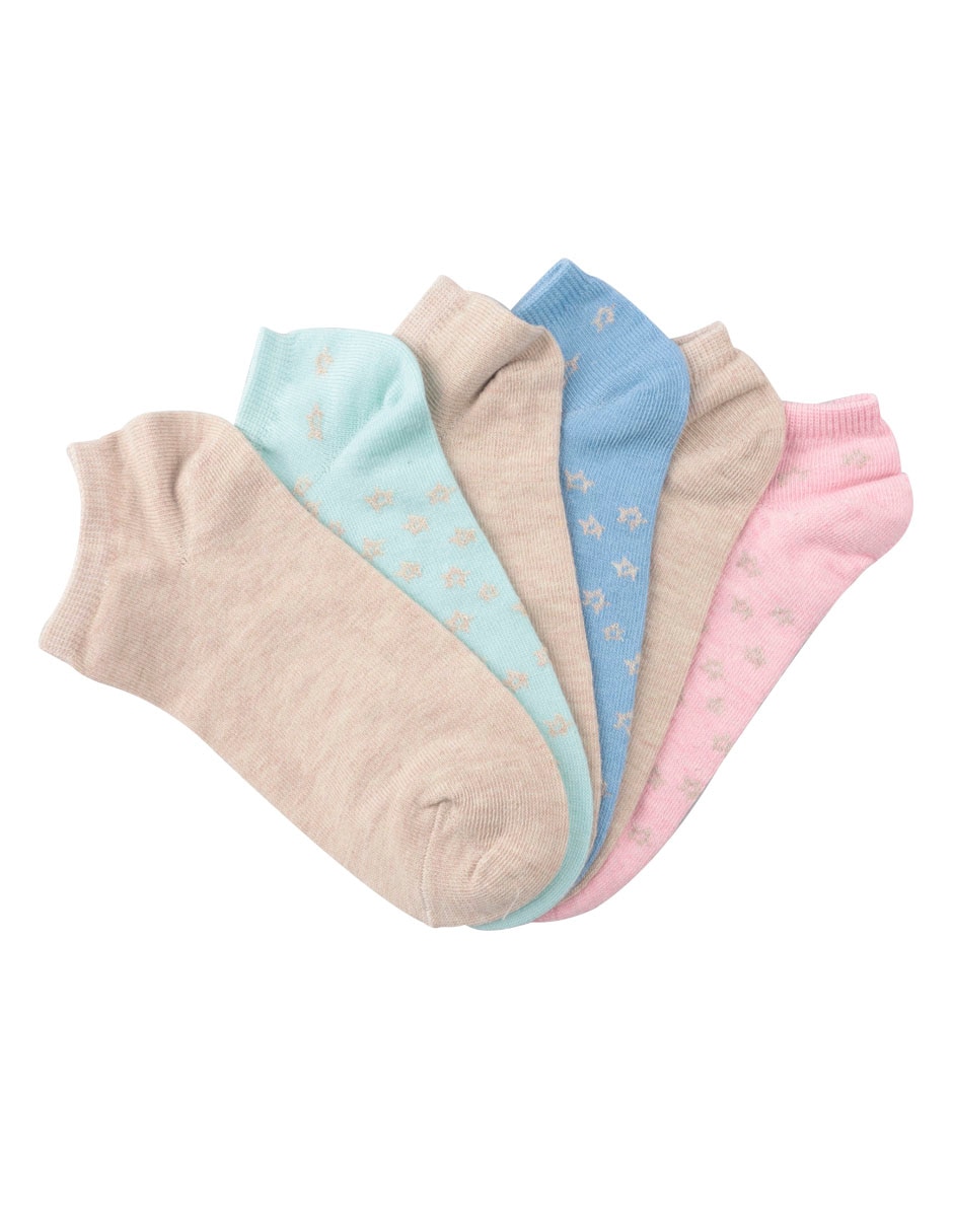 Tín para mujer 6 pares Tín para mujer 6 pares