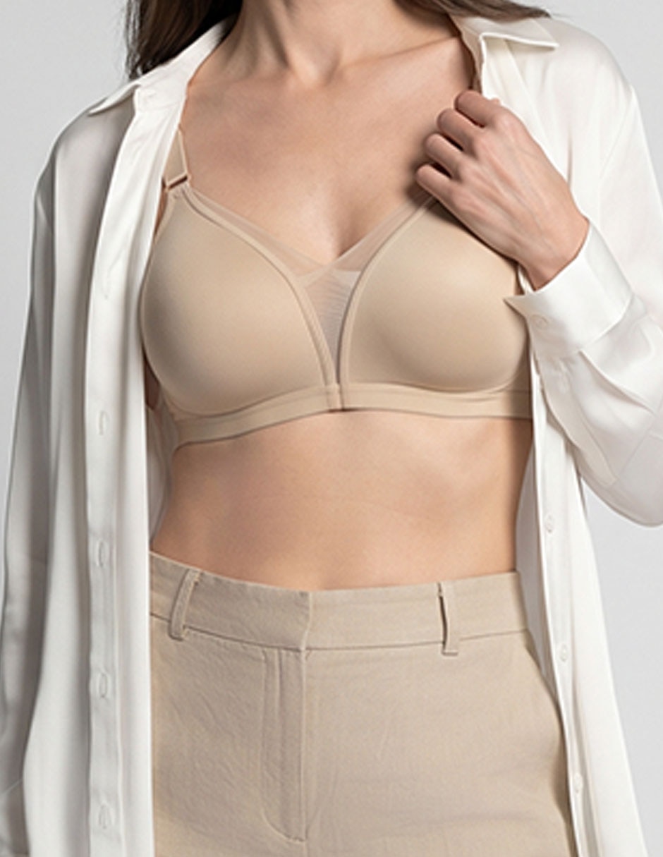 Brassiere balconette con copa para mujer Brassiere balconette con copa para mujer