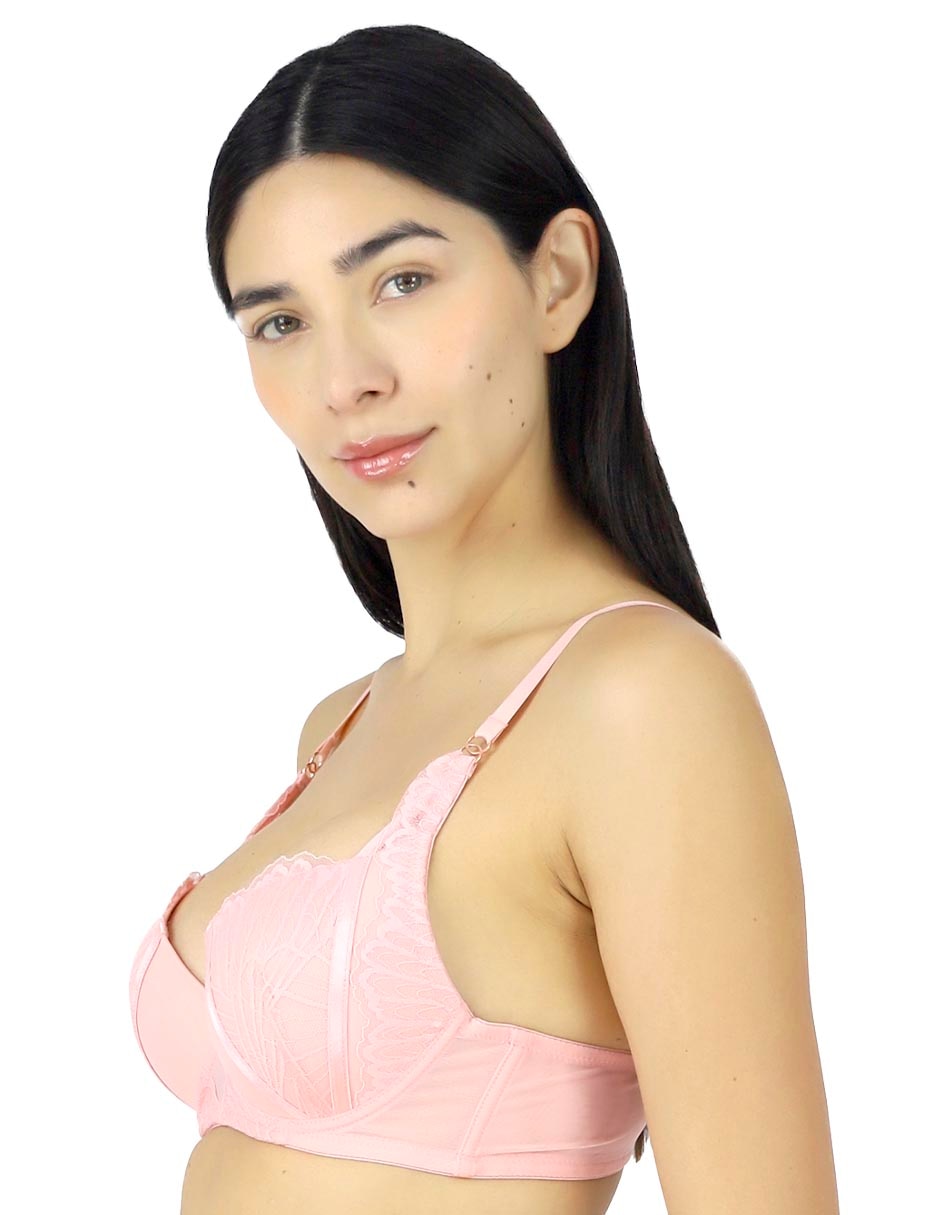 Brassiere copa push up para mujer