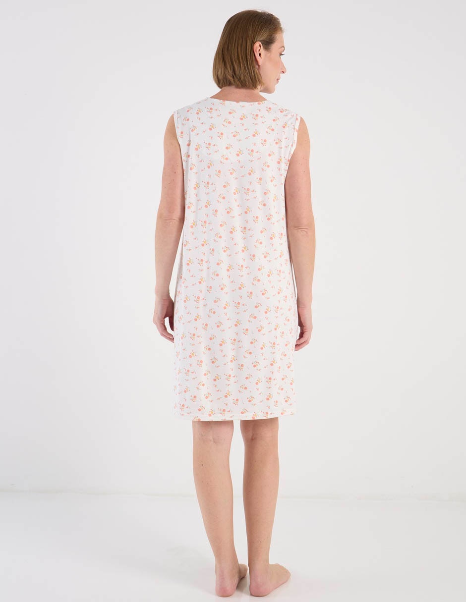 Camisón estampado floral de algodón 6
