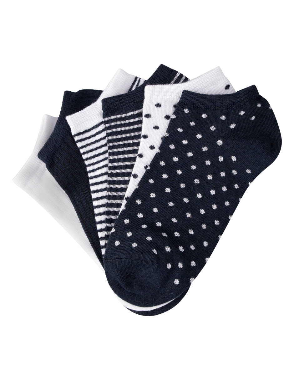 Tín para mujer 6 pares Tín para mujer 6 pares