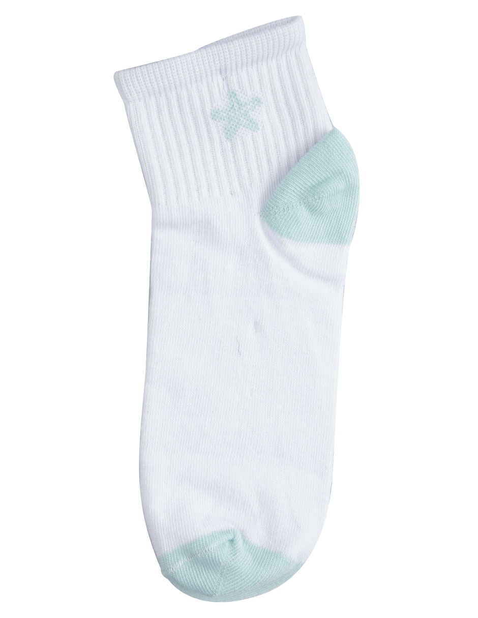 Calcetín de algodón para mujer 3 pares