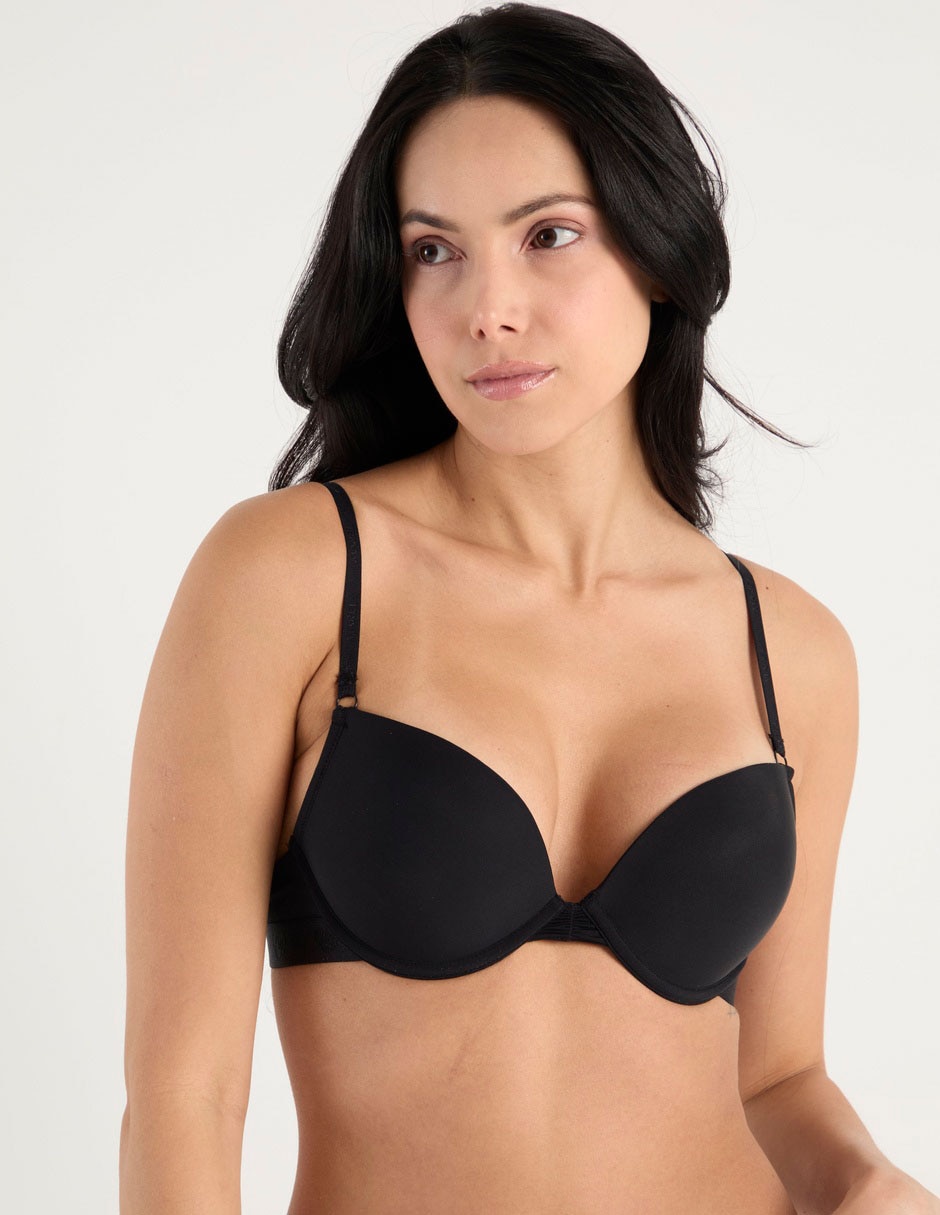 Brassiere plunge copa push up para mujer